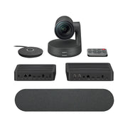 Logitech Rally Camera Kit - 4K UHD Rally PTZ Camera, Display & Table Hub, Rally Speaker, Rally Mic Pod (Refurbished - Excellent)
