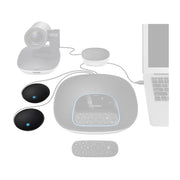 Logitech 989-000171 Group Expansion Microphones for Video and Audio Conferencing (Refurbished - Excellent)