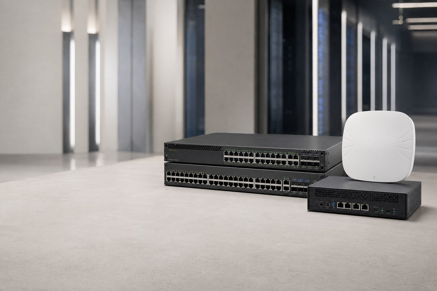 Managed switches, router and wireless networking equipment